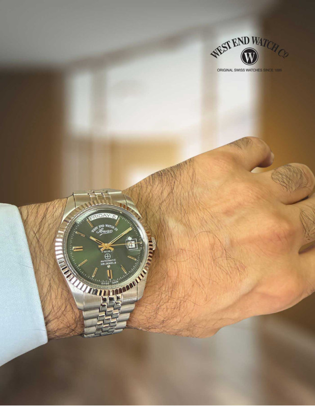 WEST END Classic 37mm Automatic Watch